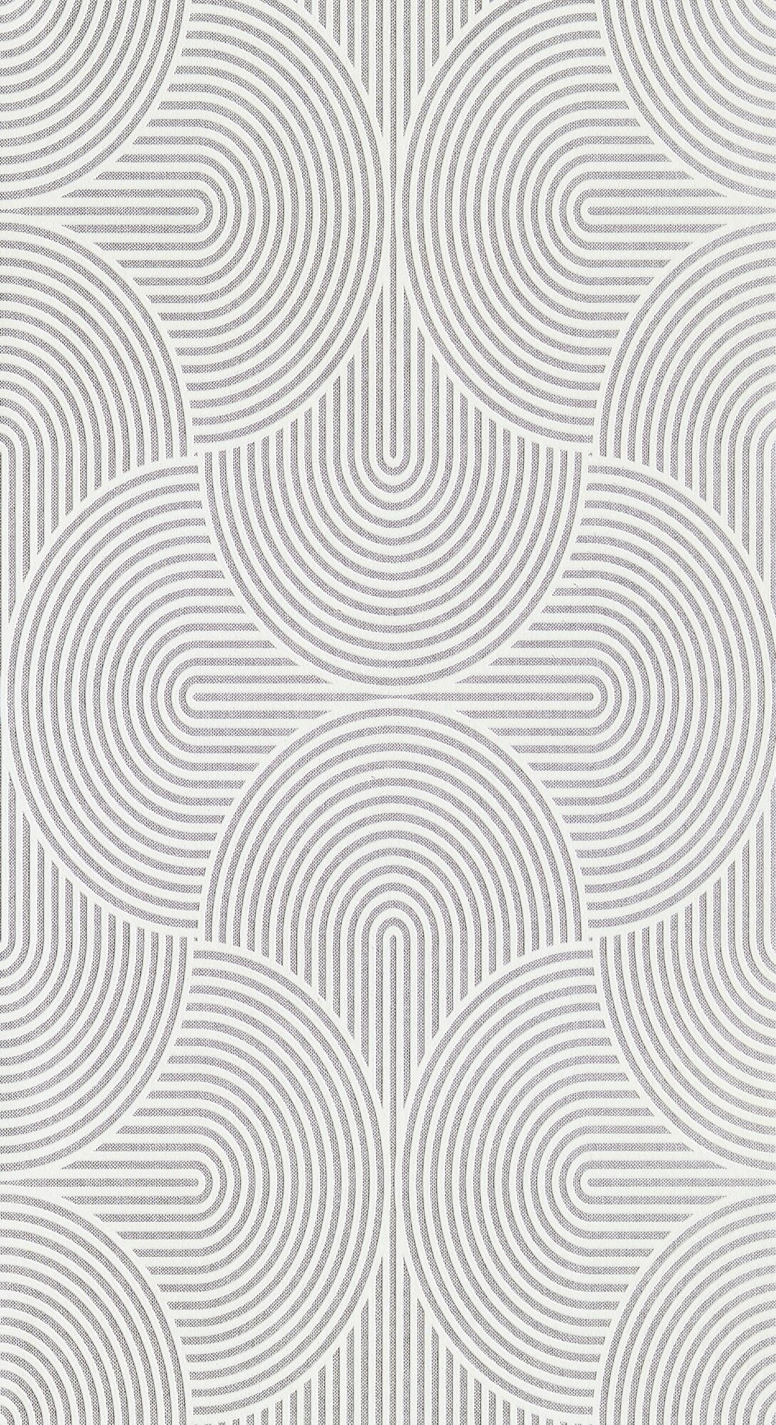 Papier peint intissé Rafaella Blanc nacré