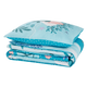 4MURS Parure de lit en toile de coton Sirenina Bleu acqua