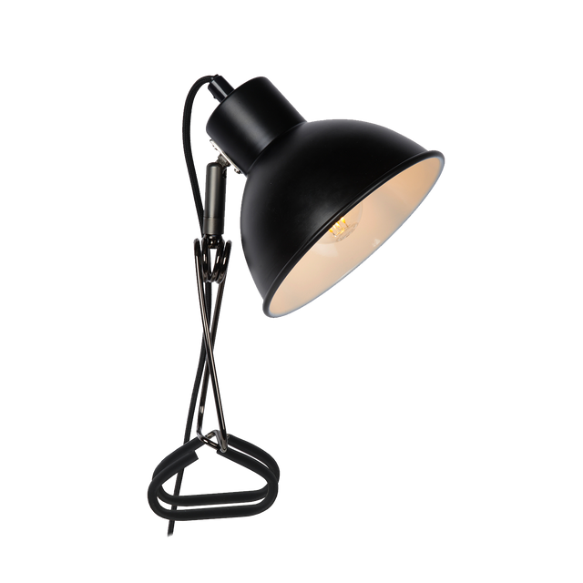 Lampe à poser MOYS coloris noir 32,5 x 13 cm