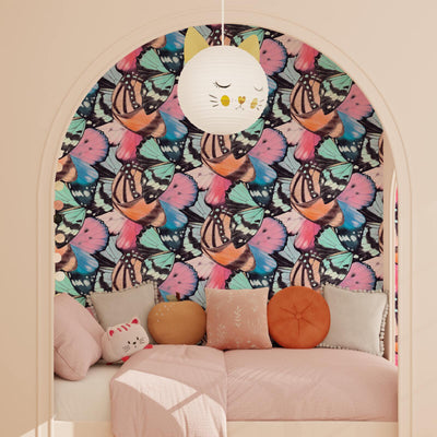 Papier peint intissé Gabrielle Multicolore