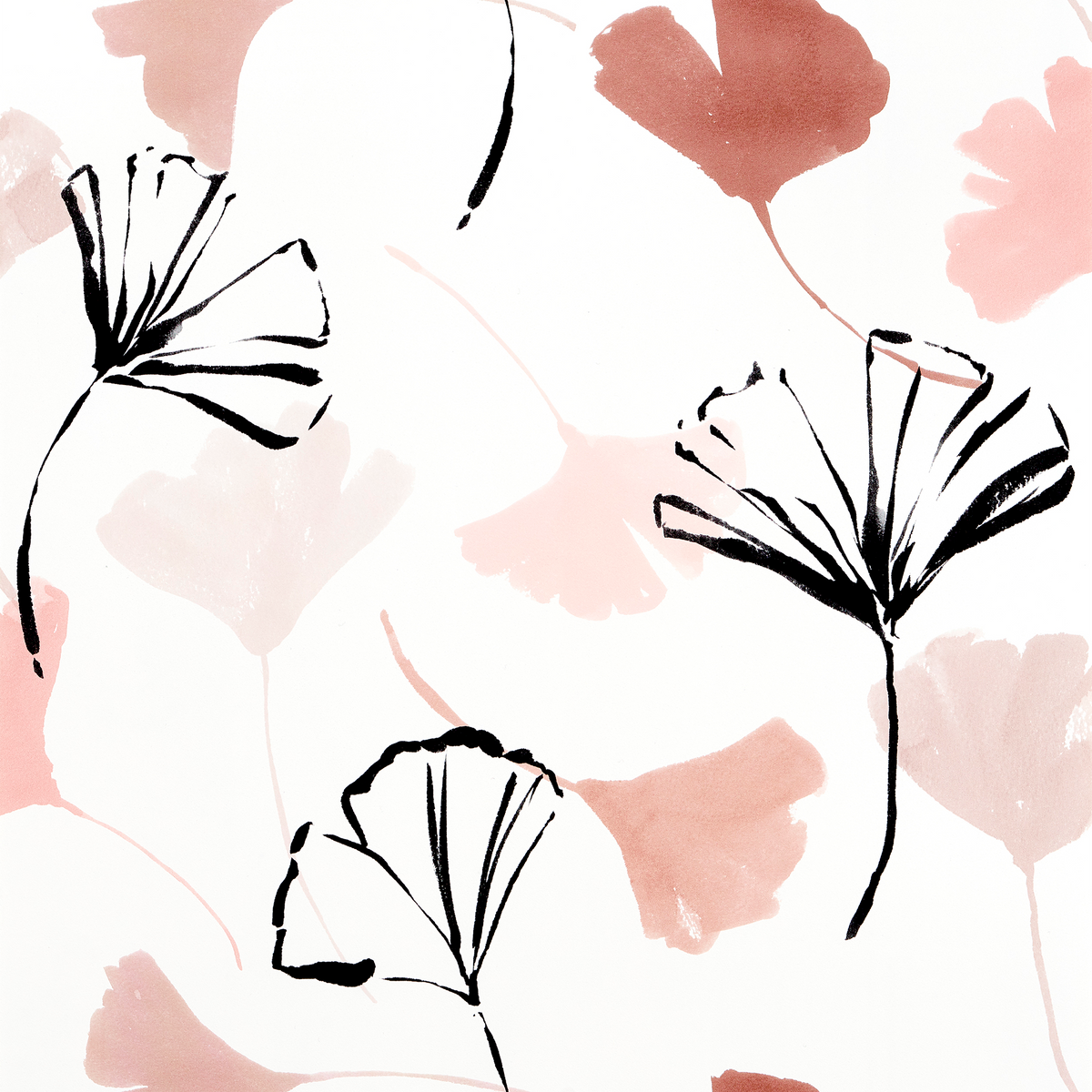 Papier peint intissé Isaura Multicolore