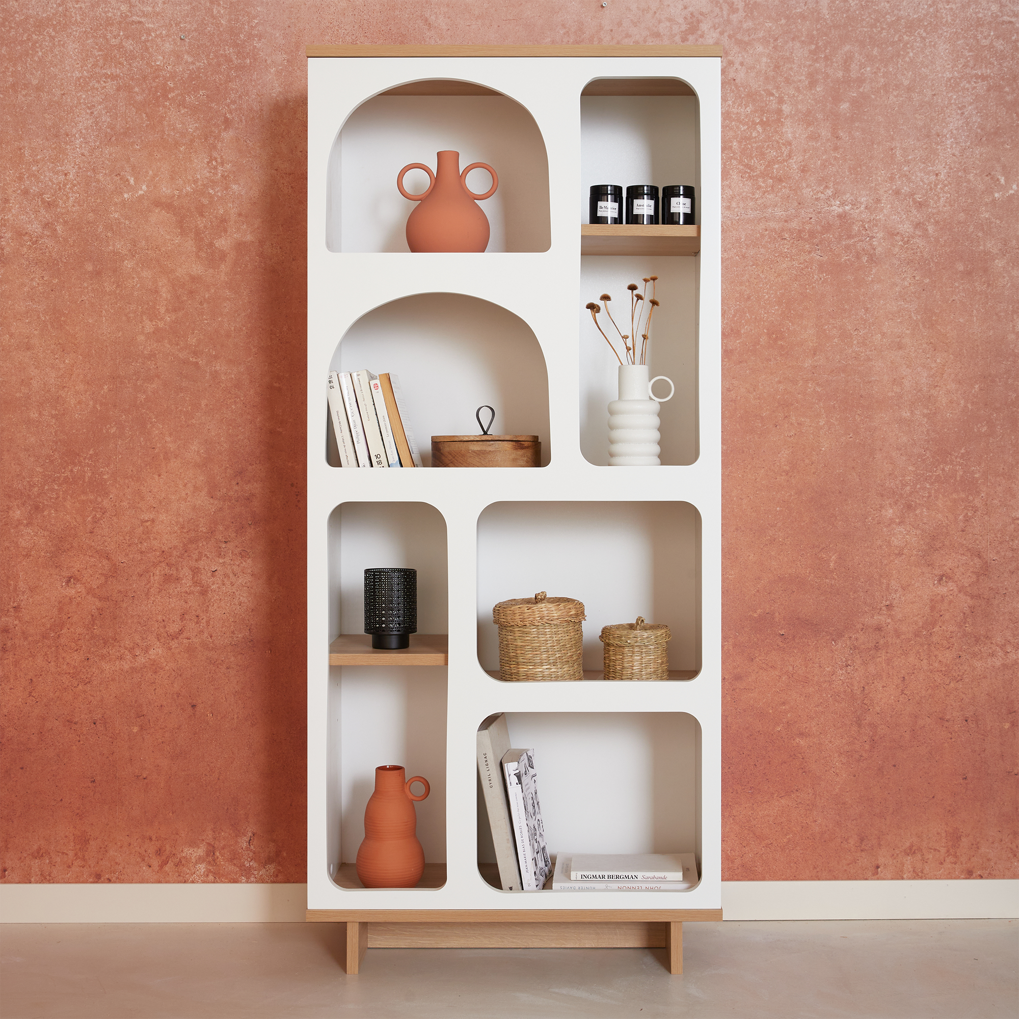 4MURS Bibliothèque Hacienda Blanc