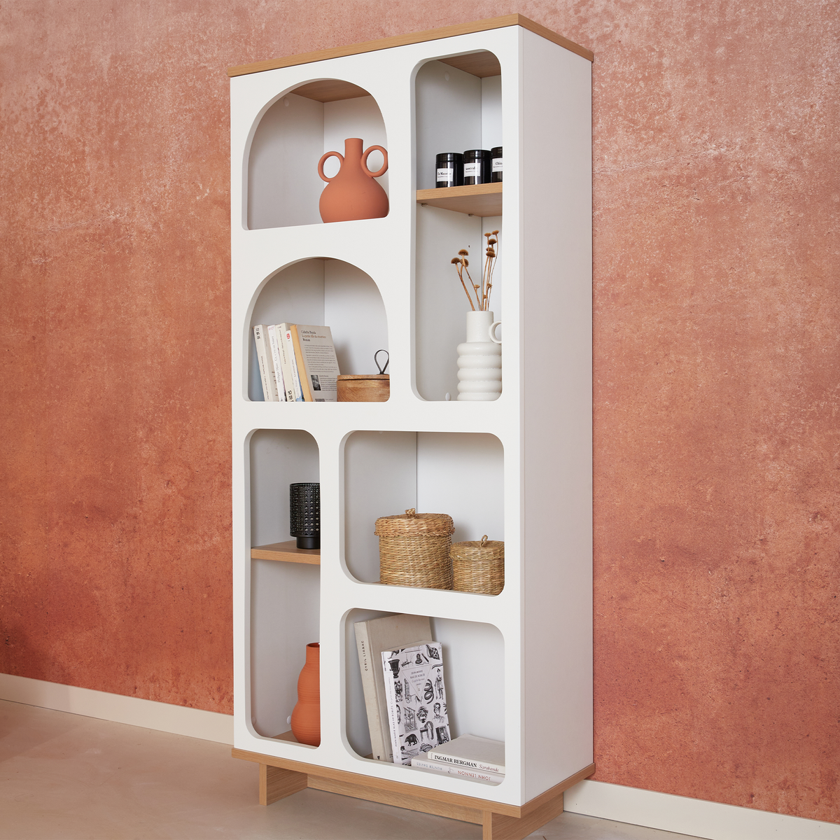 4MURS Bibliothèque Hacienda Blanc