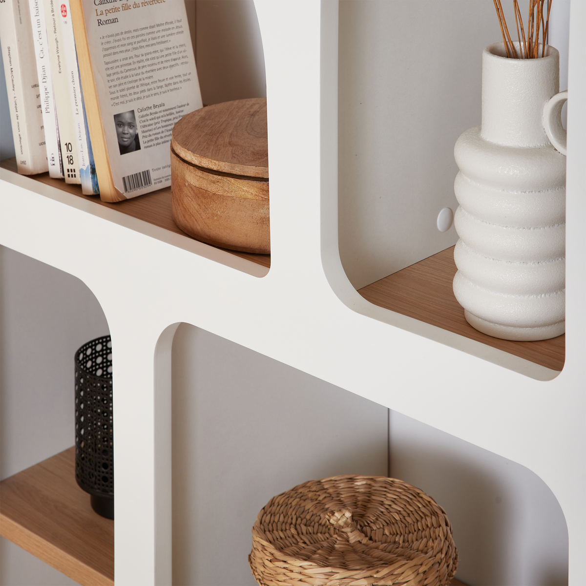 4MURS Bibliothèque Hacienda Blanc