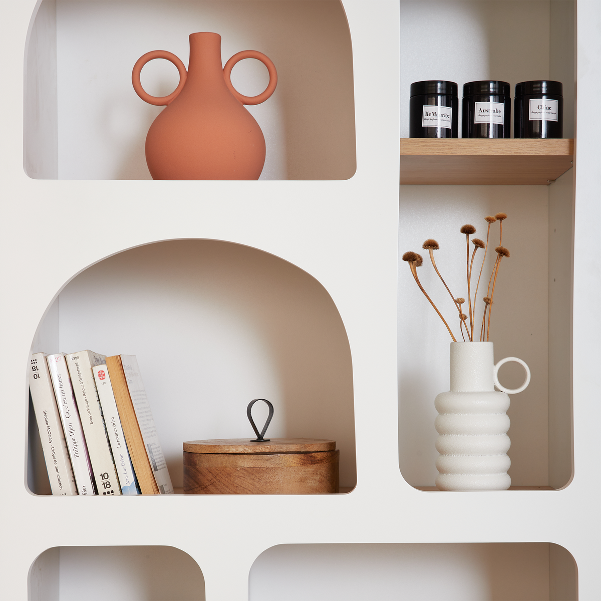 4MURS Bibliothèque Hacienda Blanc