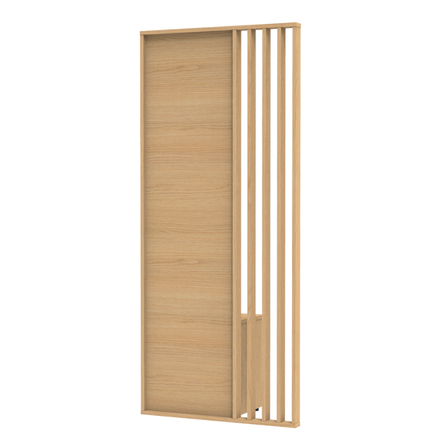 4MURS Meuble d'entrée WELCOME coloris chêne naturel