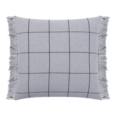 Housse de coussin Paolo Gris souris
