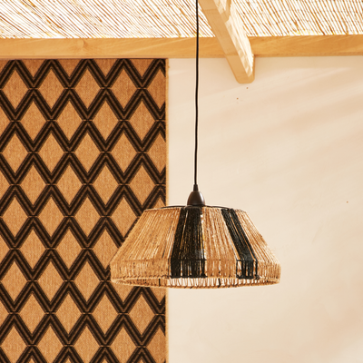 Abat-jour Chiba Noir et beige