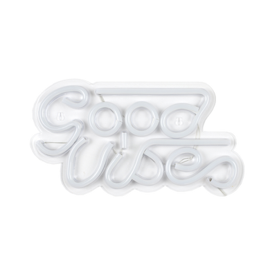 Néon Good vibes Blanc