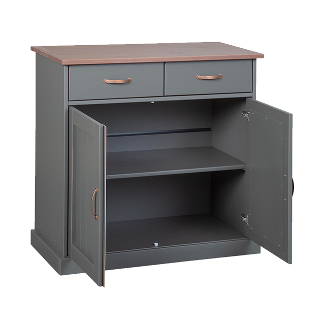 Buffet LUZERNE coloris gris foncé