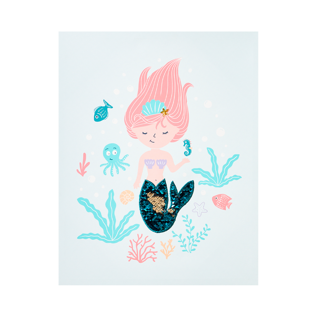 4MURS Toile embellie SIRENINA 40 x 50 cm