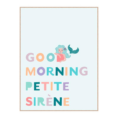 4MURS Tableau Sirenina Multicolore