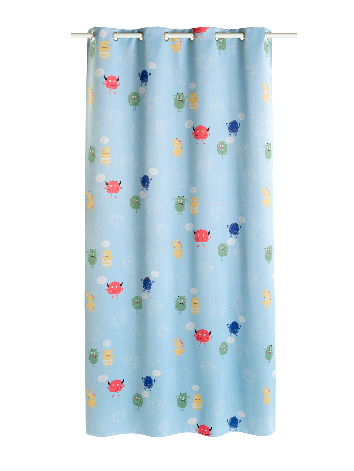 4MURS Rideau occultant Cute monster Multicolore