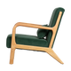 WOOOD Fauteuil Mark Vert sapin 1 place