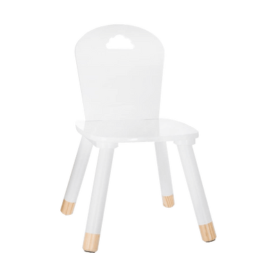 ATMOSPHERA Chaise enfant Tibo Blanc 1 place