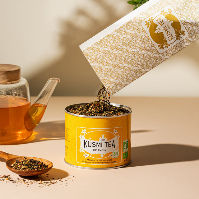 KUSMI TEA Thé vert en vrac BB DETOX BIO