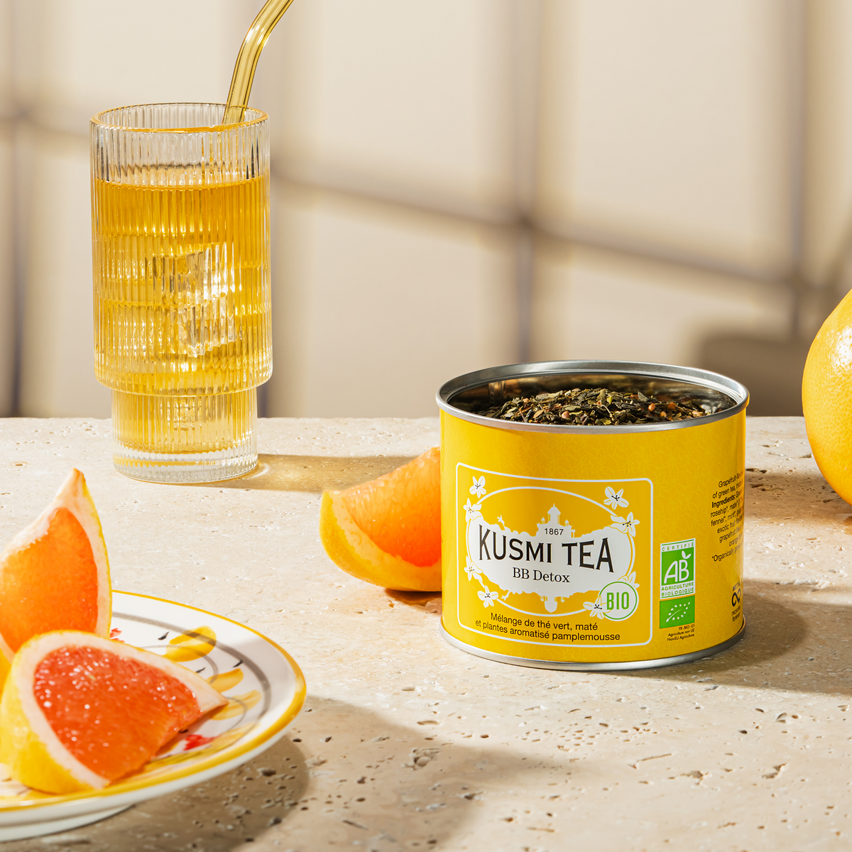 KUSMI TEA Thé vert en vrac Bb detox bio 100G