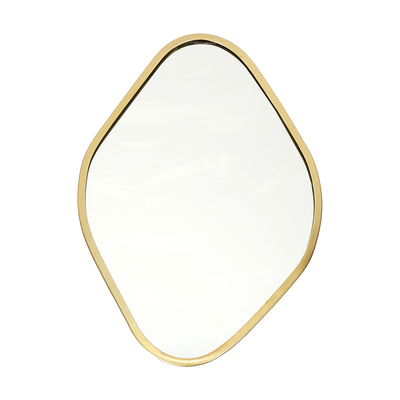 Miroir Losange Doré