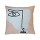 Coussin Face lace Rose