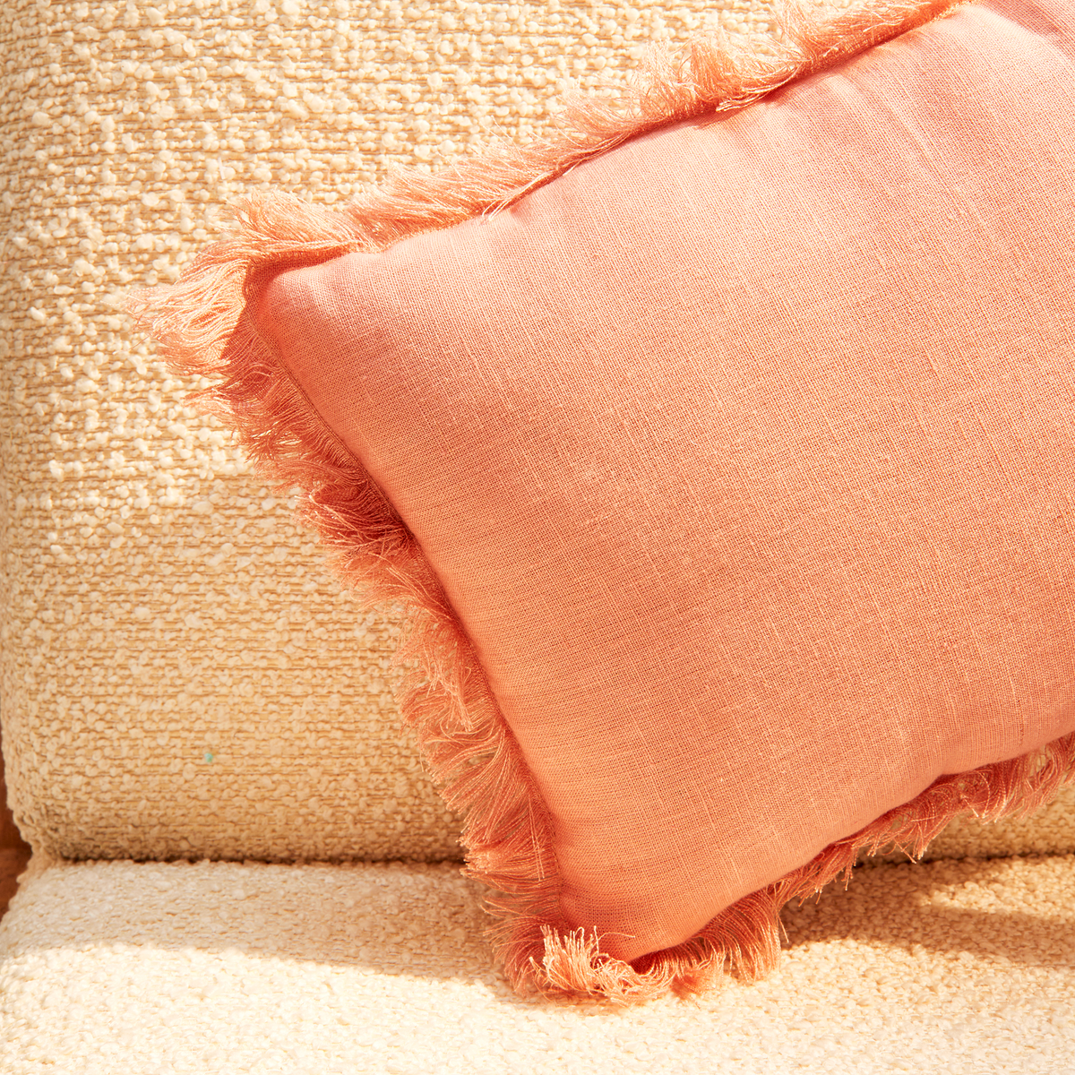 Coussin Naya Rose cameo