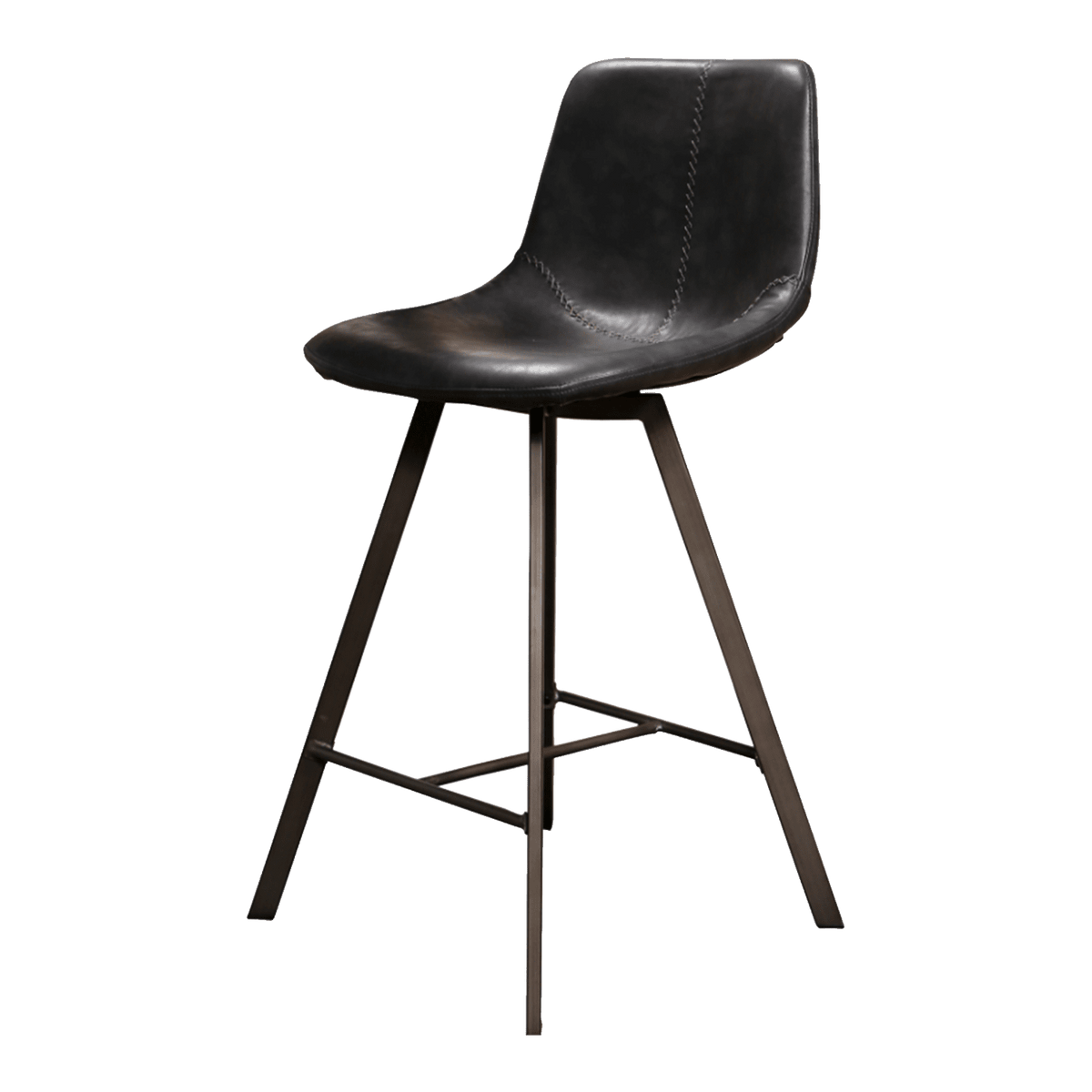 Tabouret de plan de travail Ziggy Noir 1 place