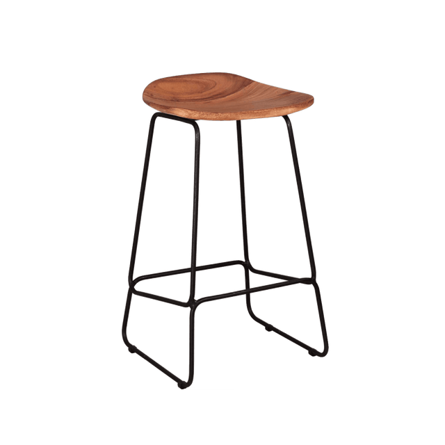 Tabouret de plan de travail LIAM coloris acacia