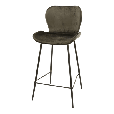 Tabouret de plan de travail Toby Gris foncé 1 place
