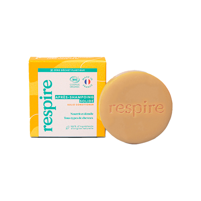 Respire Shampoing solide APRÈS-SHAMPOING SOLIDE