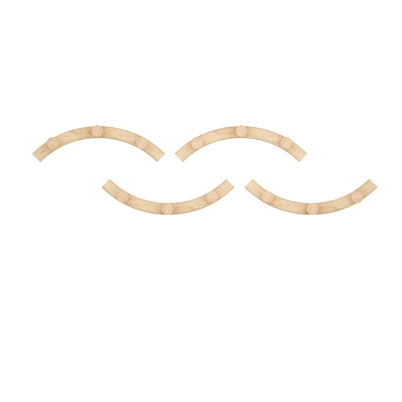 UMBRA Patère Slinka Bouleau