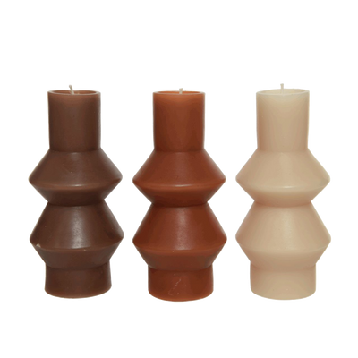 Bougie Totem Multicolore