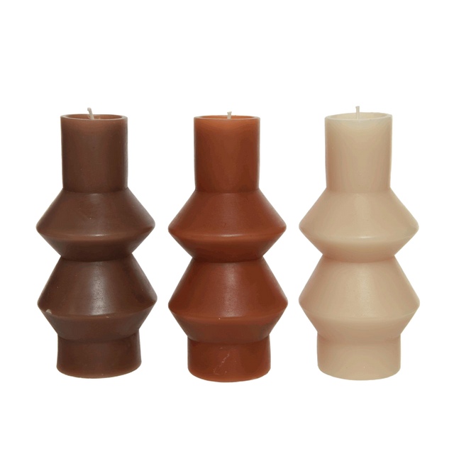 Bougie TOTEM coloris multicolore