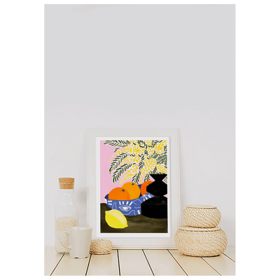 SERGEANTPAPER Affiche Milan a3 Orange, jaune et bleu