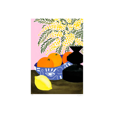 SERGEANTPAPER Affiche Milan a3 Orange, jaune et bleu