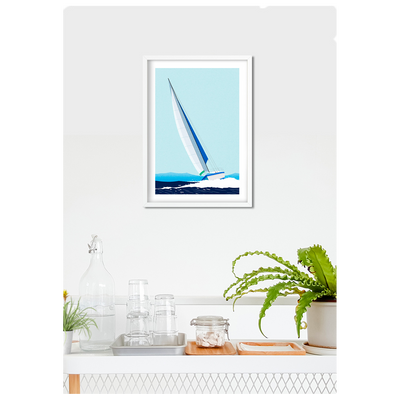 SERGEANTPAPER Affiche Croisiere a3 Bleu