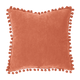 Coussin Bommel Terracotta