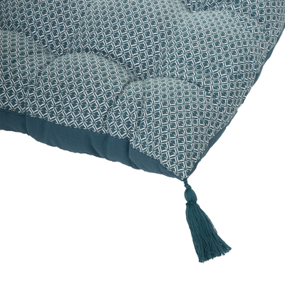 Coussin de sol Otto Bleu canard