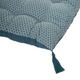 Coussin de sol Otto Bleu canard