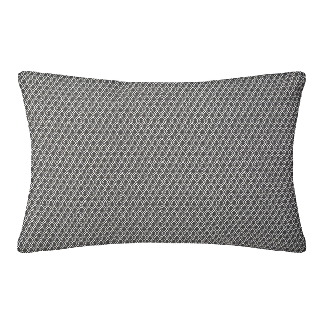 Coussin OTTO coloris gris 30 x 50 cm