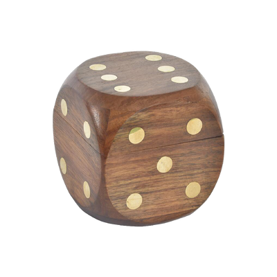 Jeu de société en bois Jeu sheesham Marron