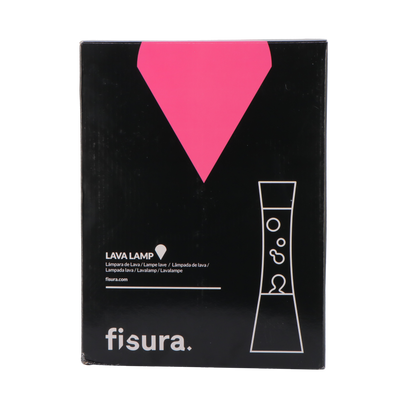 FISURA Lampe à lave Lava pink Rose