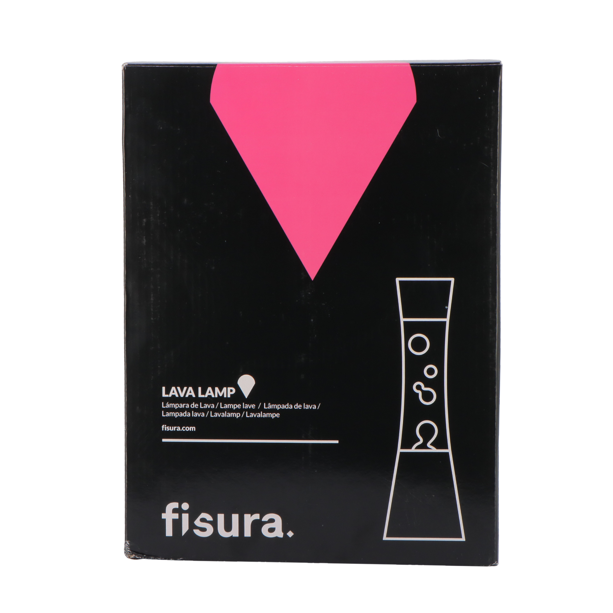 FISURA Lampe à lave Lava pink Rose