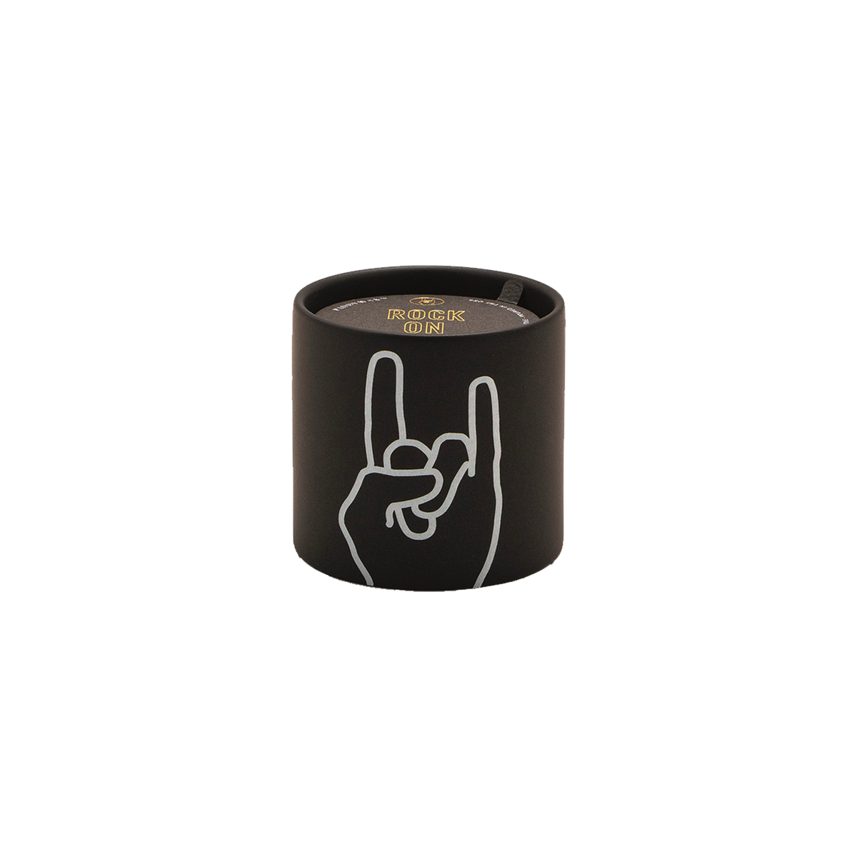 PADDYWAX Bougie parfumée Rock on Noir Cuir + mousse de chêne