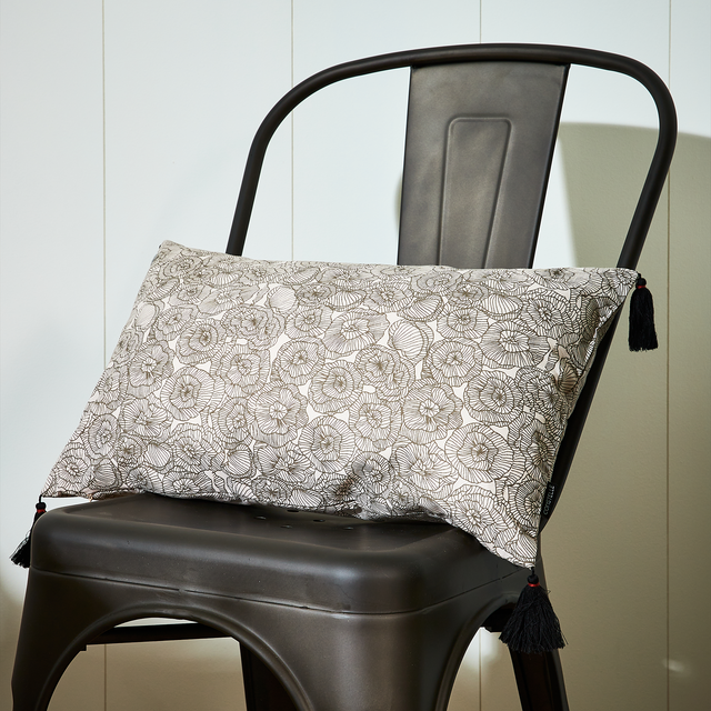 Constelle Housse de coussin EKHI coloris beige 30 x 50 cm