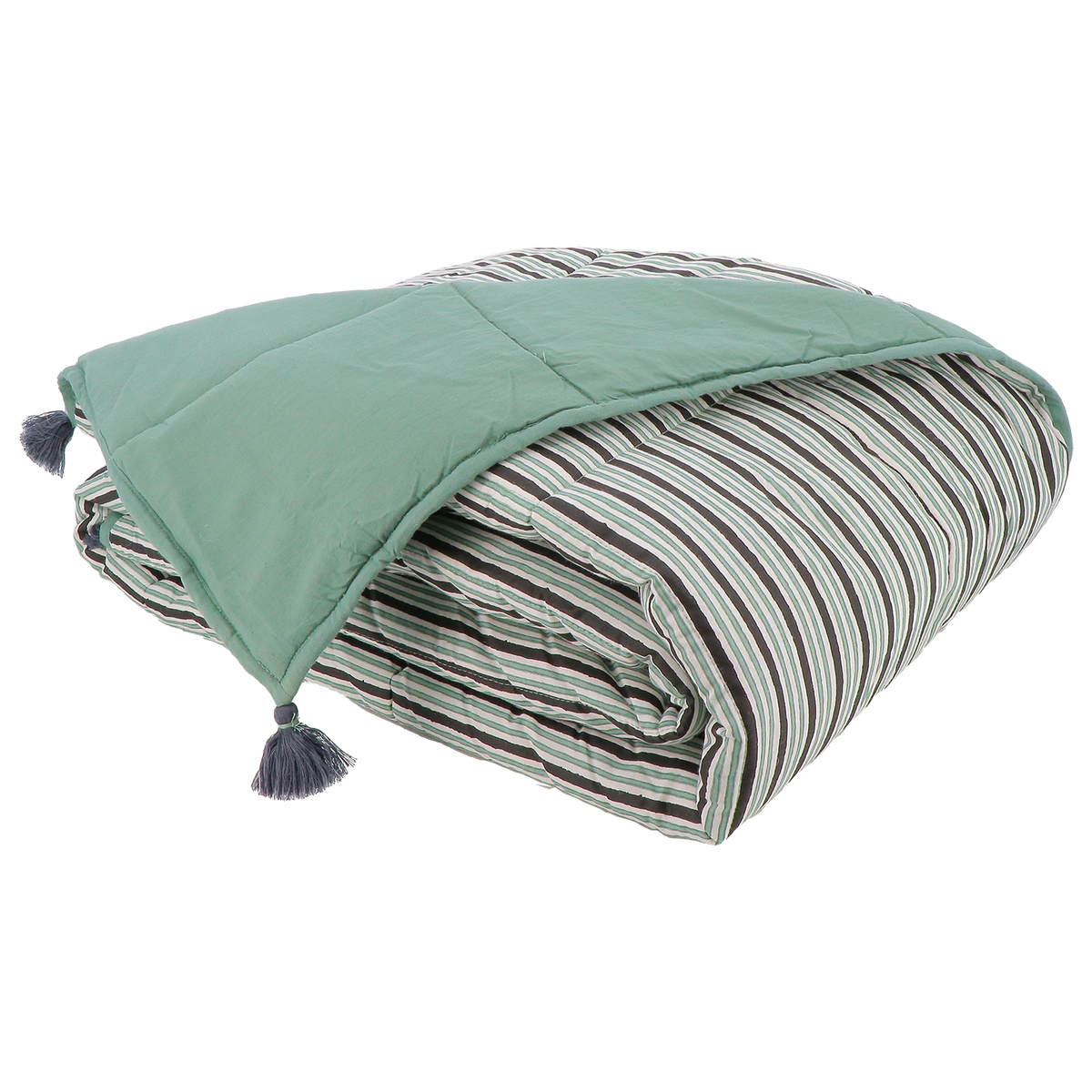 CONSTELLE Plaid Aritz Noir/vert