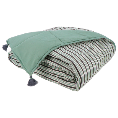 CONSTELLE Plaid Aritz Noir/vert