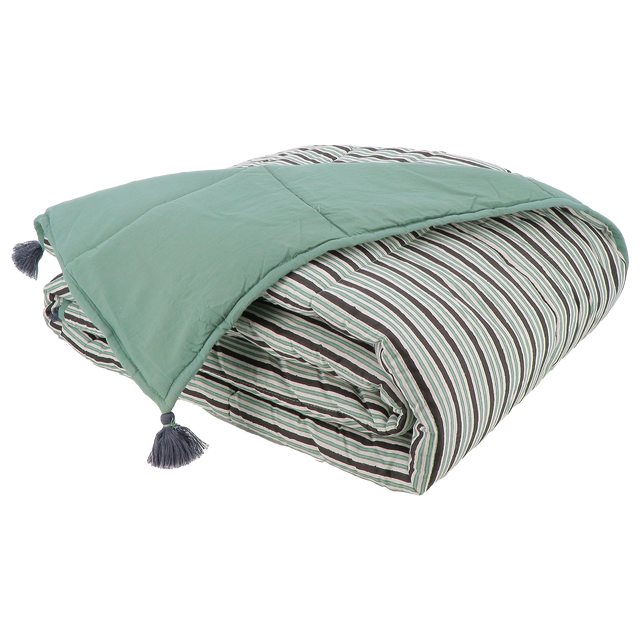 Constelle Plaid ARITZ coloris noir & vert