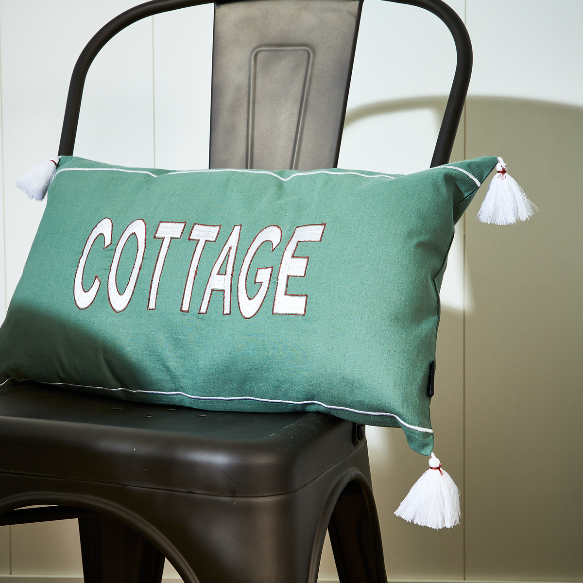 CONSTELLE Housse de coussin Elaia Vert