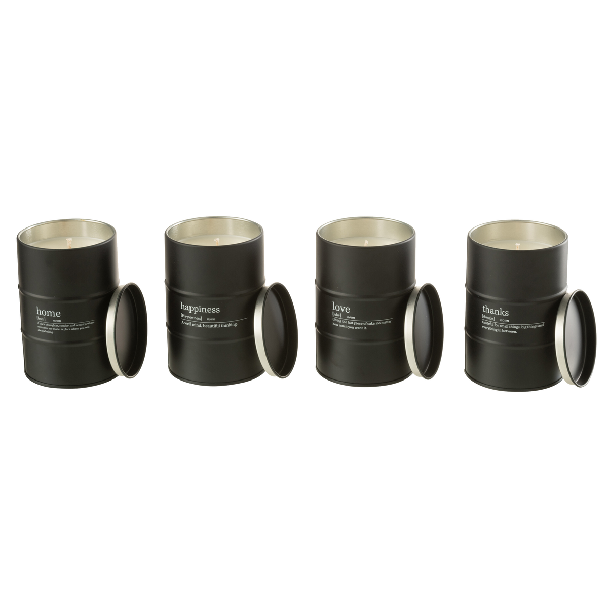 Bougie parfumée Quote Noir Mélange frais