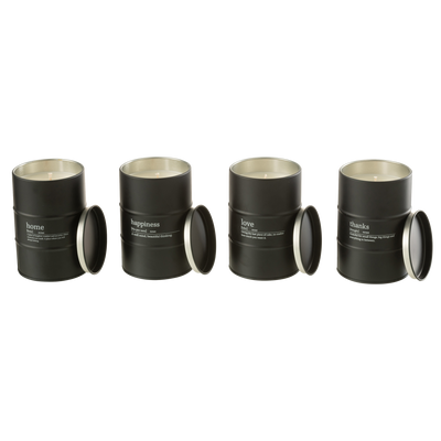 Bougie parfumée Quote Noir Mélange frais