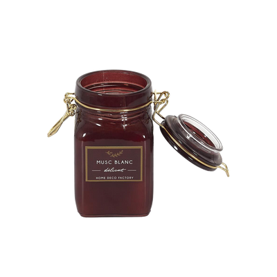 Bougie parfumée Apotica Multicolore Ambre / musc blanc 470G